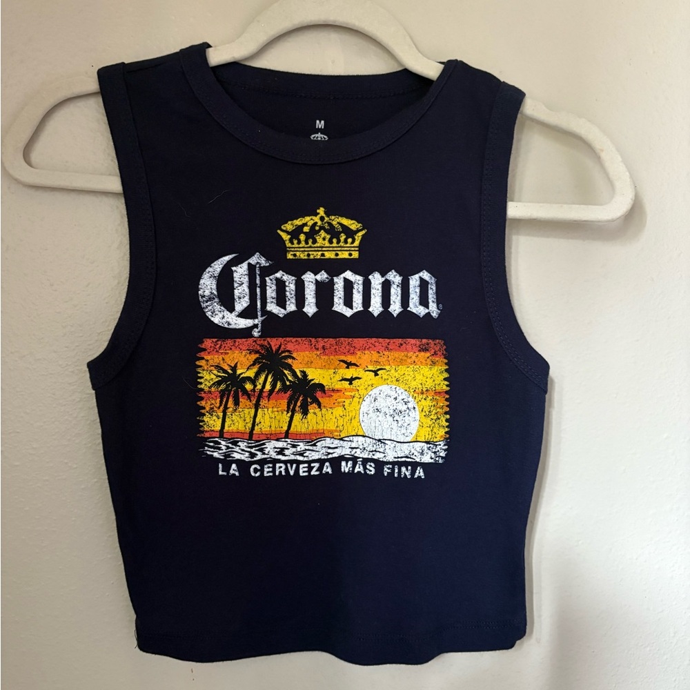 CoronaBlack Tank Top